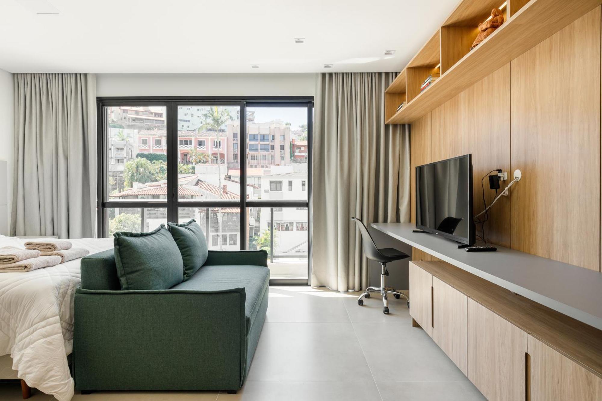 Zee Studios A 200M Da Beira-Mar Norte Florianopolis Bilik gambar